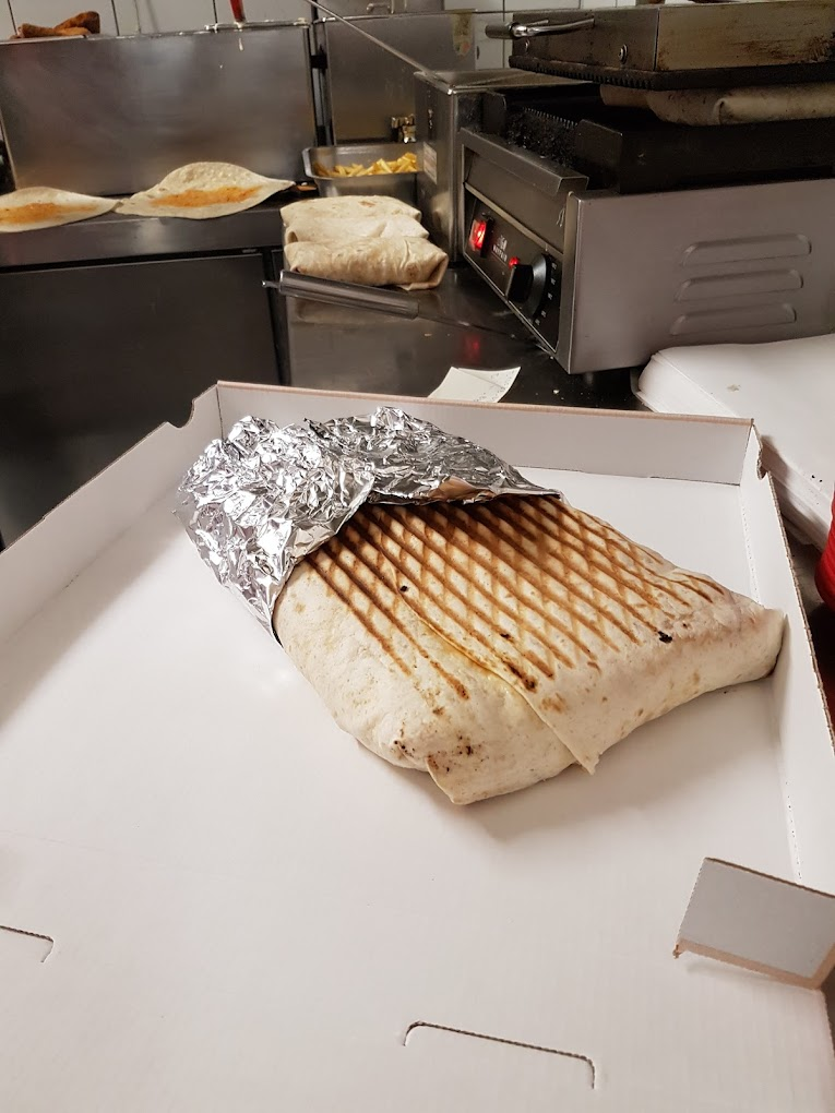 Taco emballé dans son carton